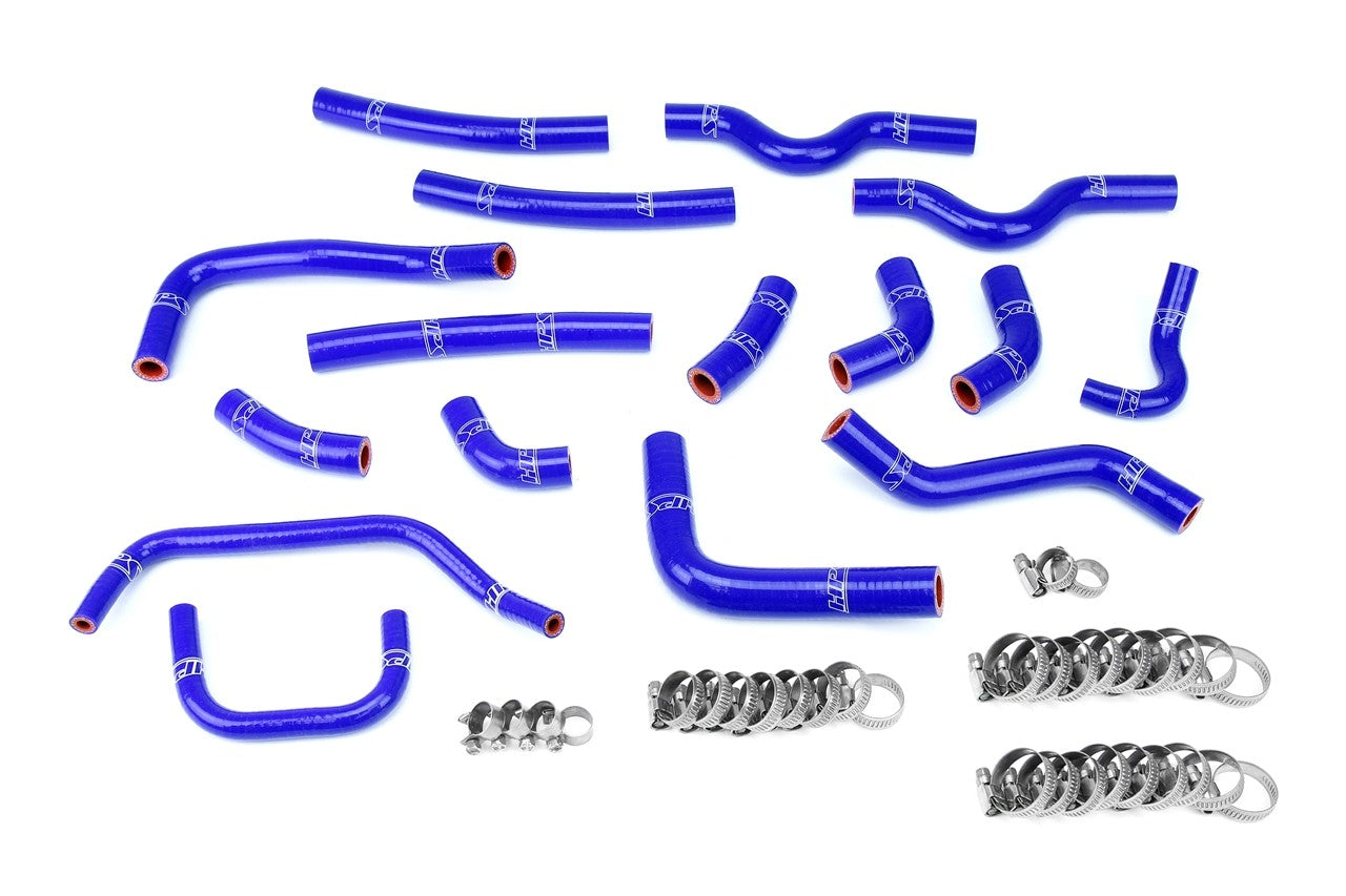 HPS Performance 57-1911-BLUE Silicone Heater Coolant Hose Kit For 03-07 Lexus LX470 / Toyota Land Cruiser 4.7L V8
