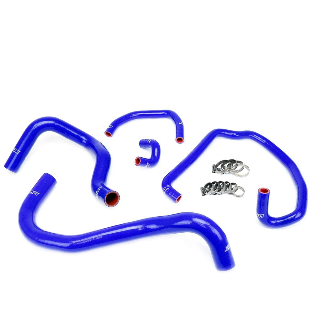 HPS Performance 57-1921-BLUE Silicone Radiator/Heater Coolant Hose Kit For 95-04 Toyota Tacoma 2.7L 4Cyl