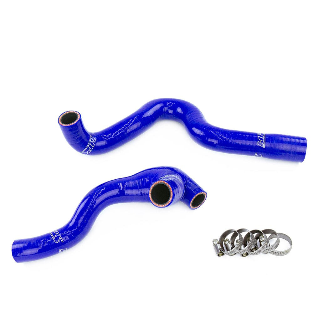 HPS Performance 57-1934-BLUE Silicone Breather & Bypass Valve Hose Kit For 03-06 Audi TT / VW Golf / Jetta 1.8T Late AWP MK4