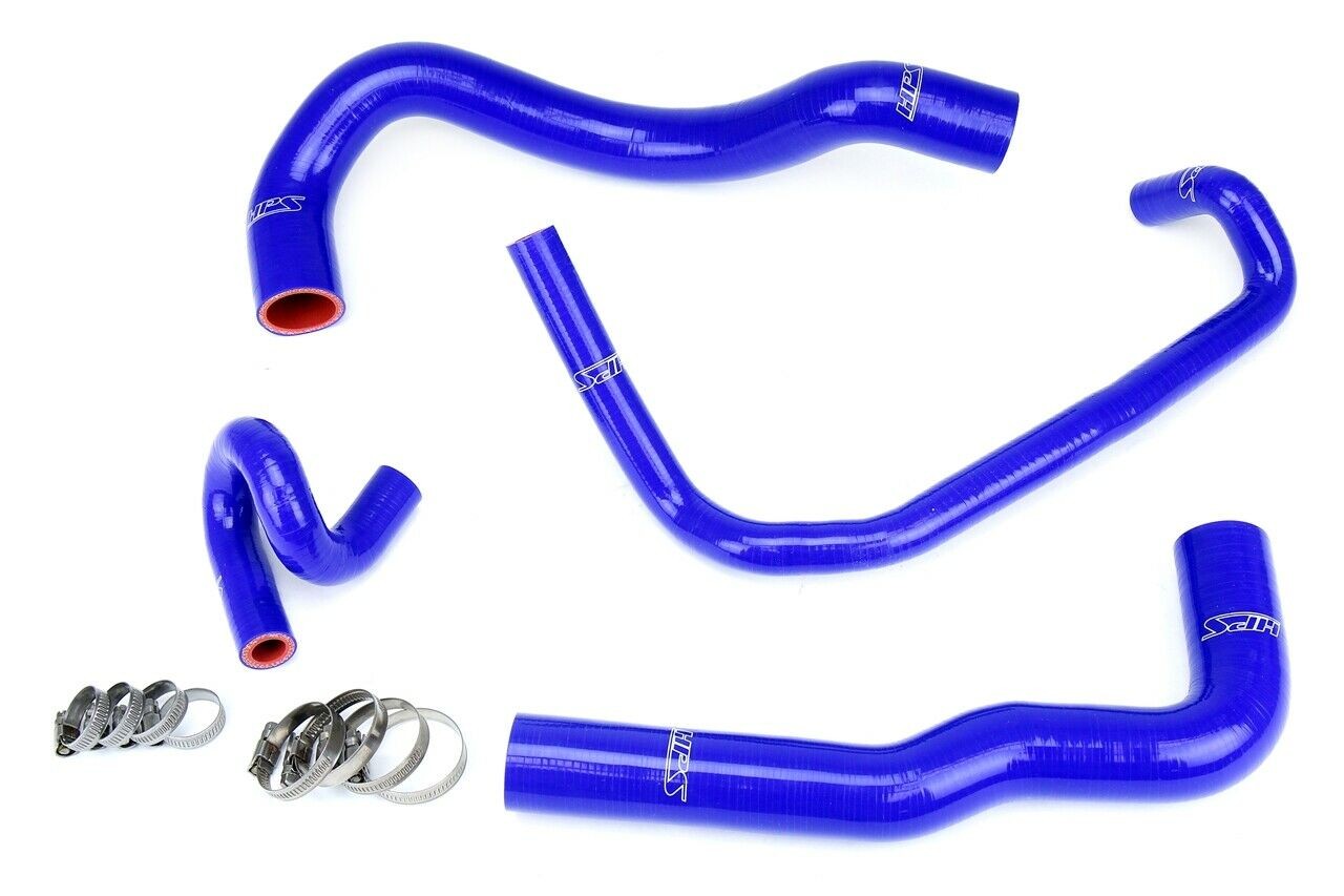 HPS Performance 57-1960-BLUE Silicone Radiator Coolant Hose Kit For 01-05 Lexus IS300 1JZ-GTE VVTi JZS171 Crown