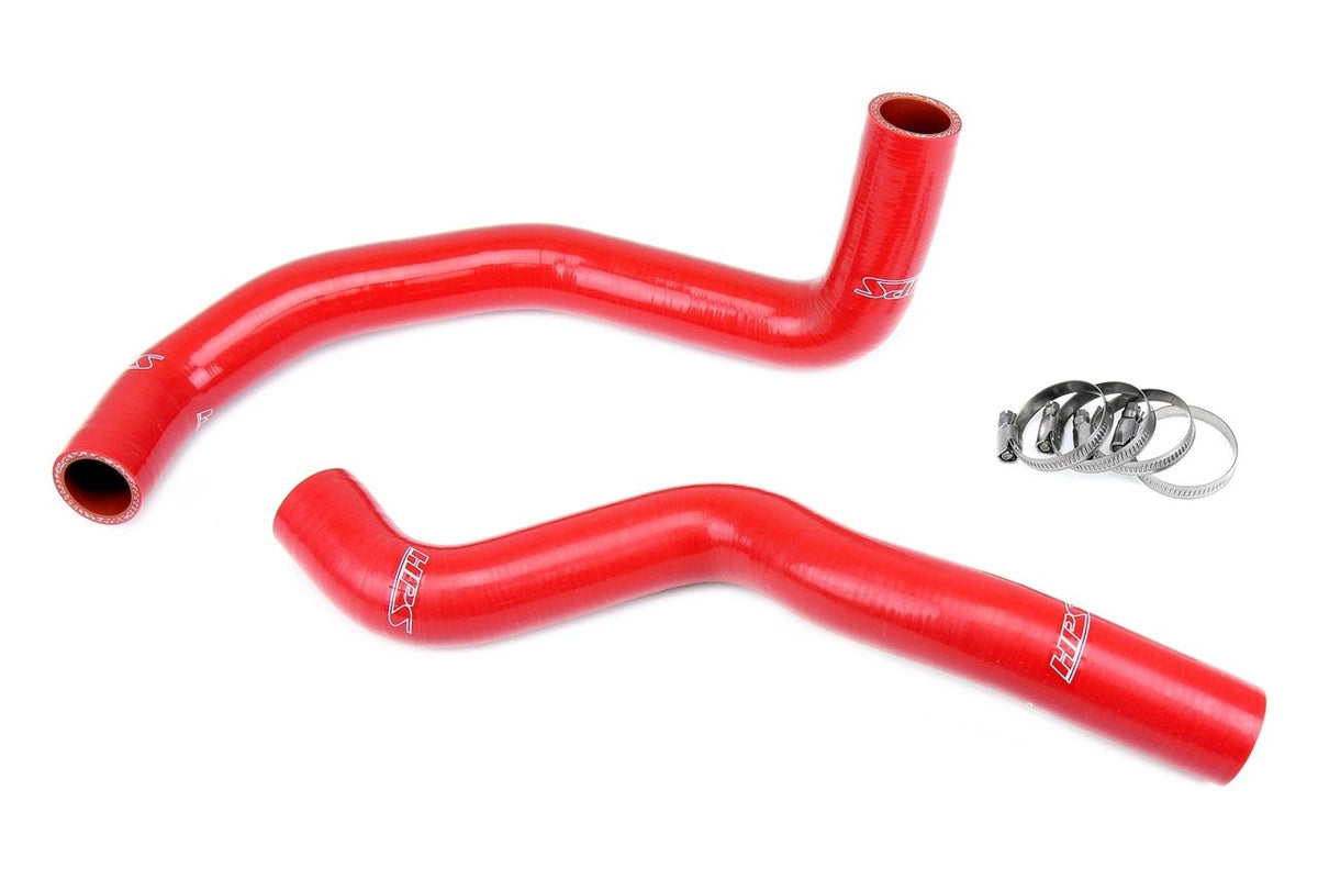 HPS Performance 57-1967-RED Silicone Radiator Coolant Hose Kit For 12-14 Audi A6 / A6 Quattro 2.0L Turbo C7