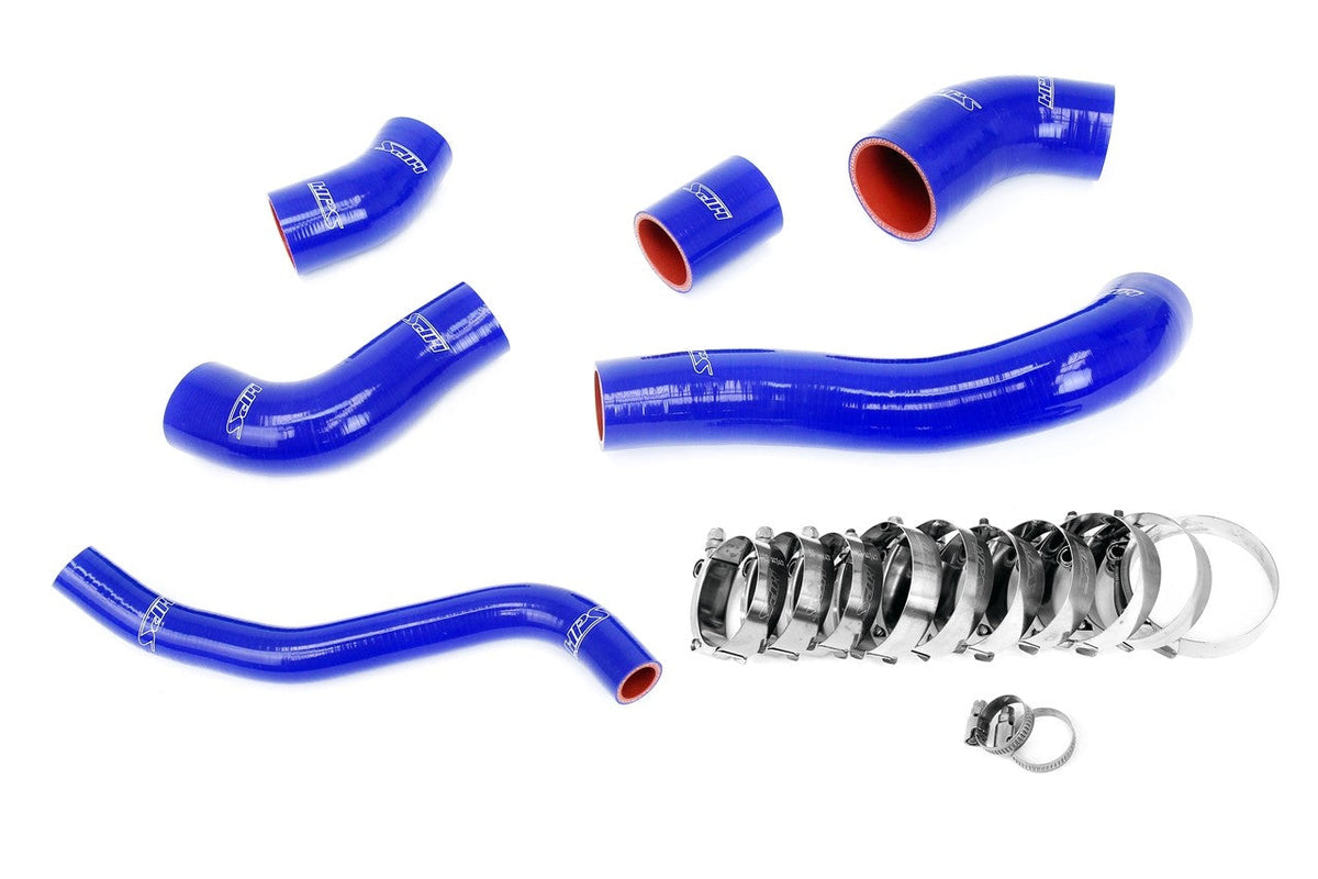 HPS Performance 57-2003-BLUE Silicone Intercooler Hose Boots Kit For 19+ Hyundai Veloster JS 1.6L Turbo
