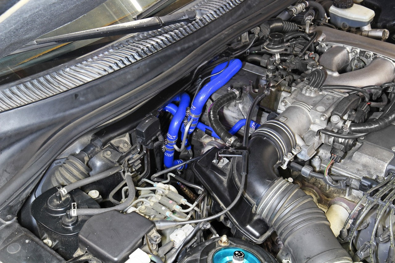 HPS Performance installation Silicone Heater Coolant Hose Kit For 93-98 Toyota Supra 3.0L Non Turbo