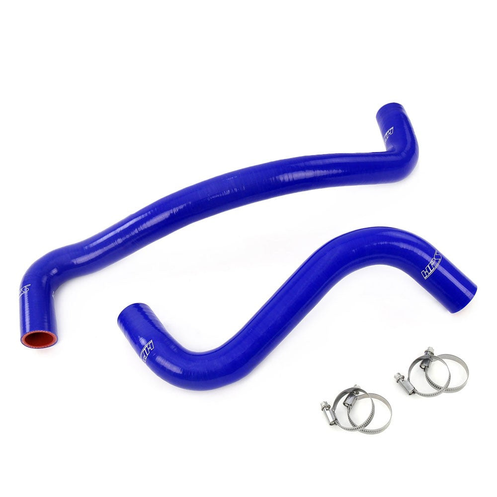 HPS Performance 57-2044-BLUE Silicone Radiator Coolant Hose Kit For 77-83 Benz 240D 300CD 300D 300TD Diesel