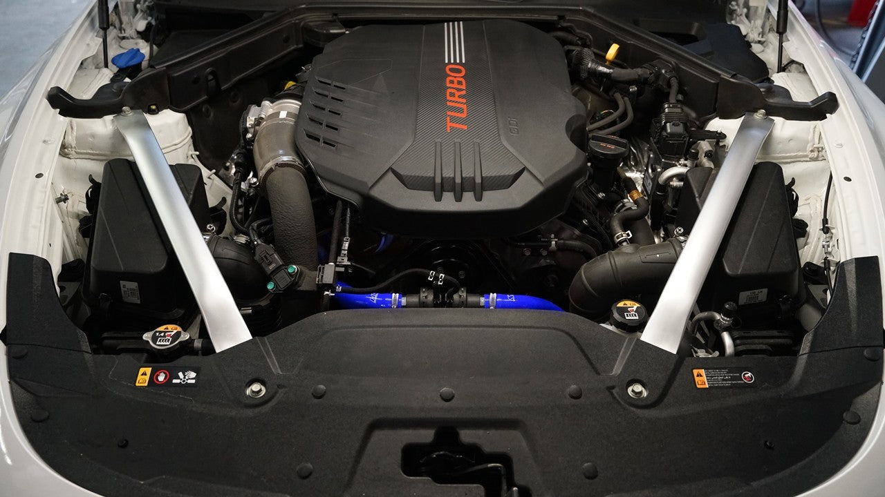 HPS Performance installation Silicone Breather BOV Hose Kit For 17+ G70/G80/G90 / 18-23 Stinger / 19-21 K900 3.3TT