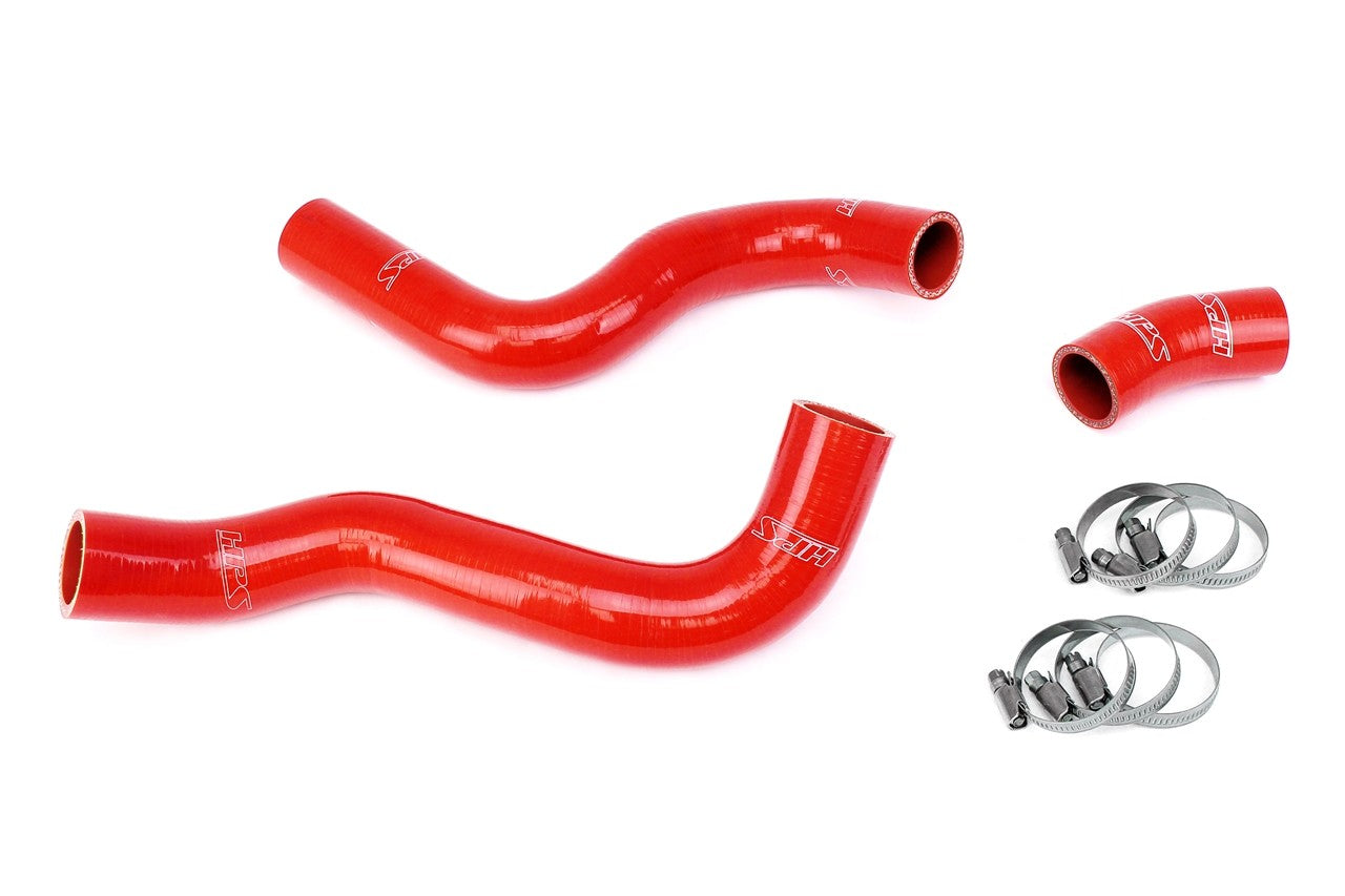 HPS Performance 57-2055-RED Silicone Lower & Upper Radiator Coolant Hose Kit For 11-13 Infiniti M56 / 14-19 Q70 5.6L V8