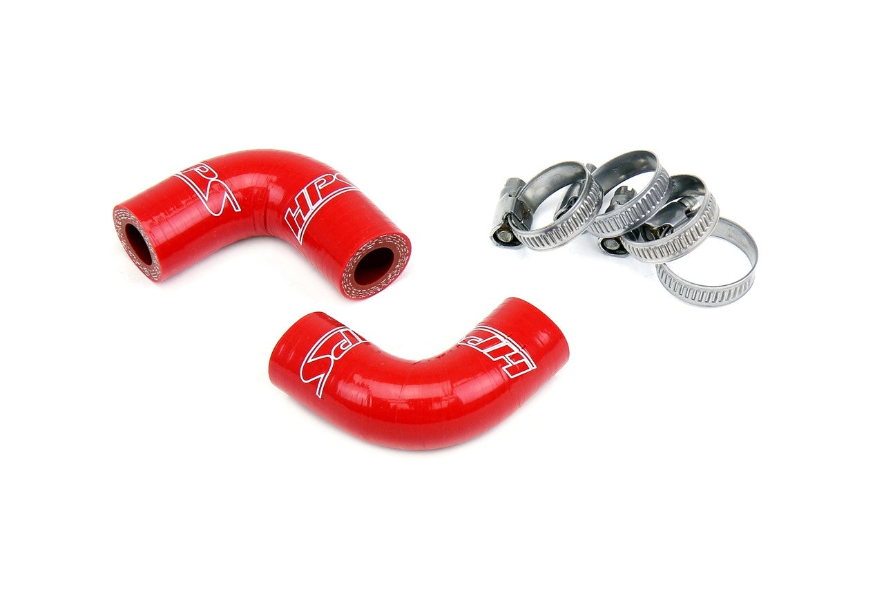 HPS Performance 57-2068-RED Silicone Oil Coolant Elbow Hose Kit For 03-06 Ram Pickup 5.7L/5.9L Diesel