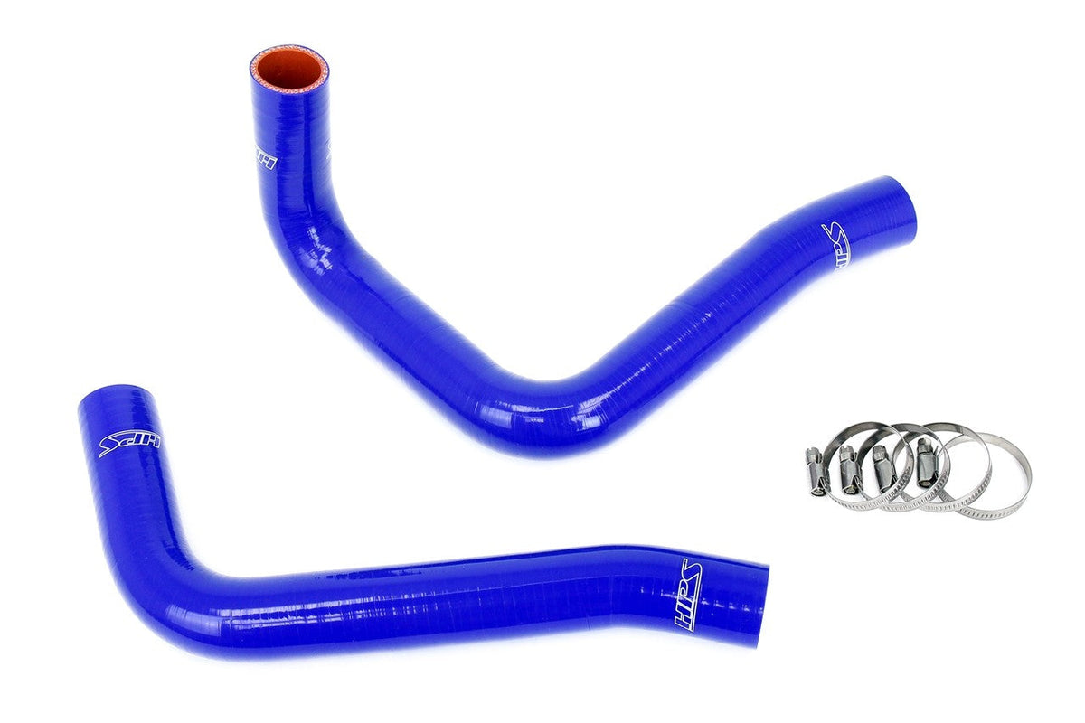 HPS Performance 57-2094-BLUE Silicone Lower & Upper Radiator Coolant Hose Kit For 07-09 Toyota FJ Cruiser 4.0L V6 Supercharged