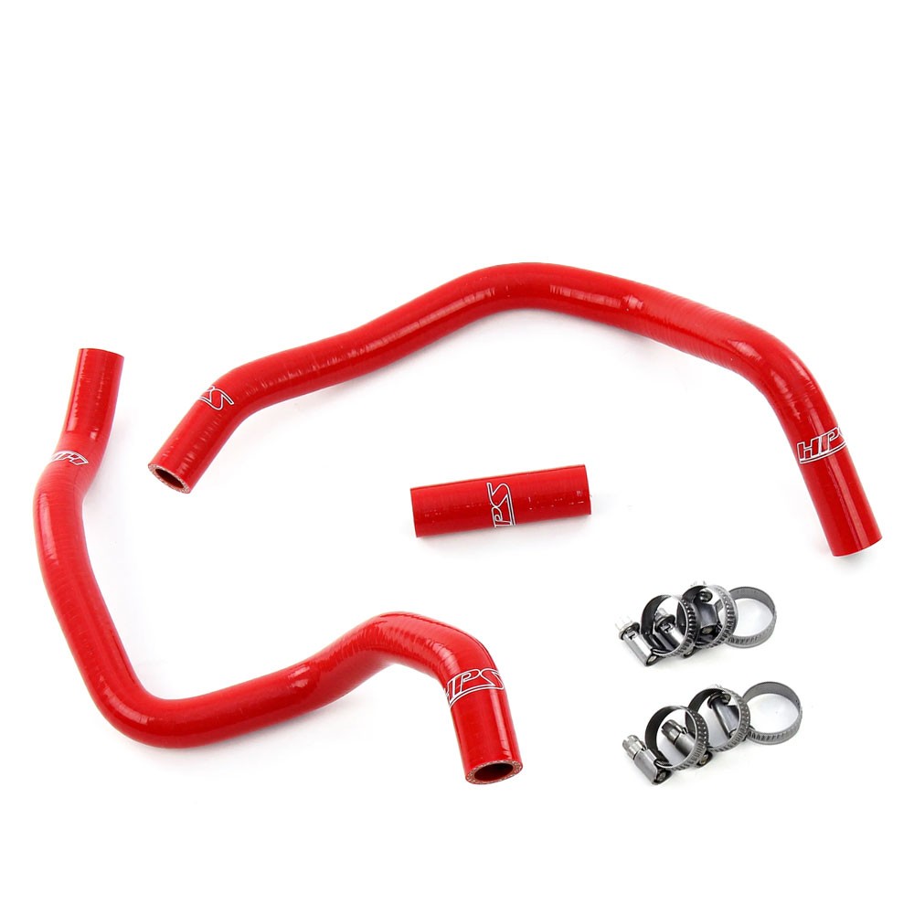 HPS Performance 57-2110-RED Silicone Heater Coolant Hose Kit For 18-23/24+ Subaru Crosstrek 2.0L 2.5L