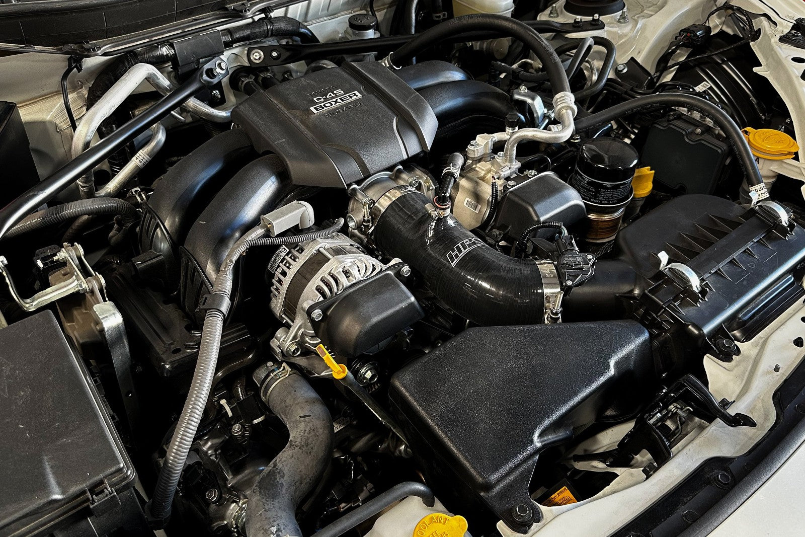 57-2122-BLK HPS Black Silicone Intake Hose Kit For Gen2 22+ Subaru BRZ ZD8/Toyota GR86 ZN8