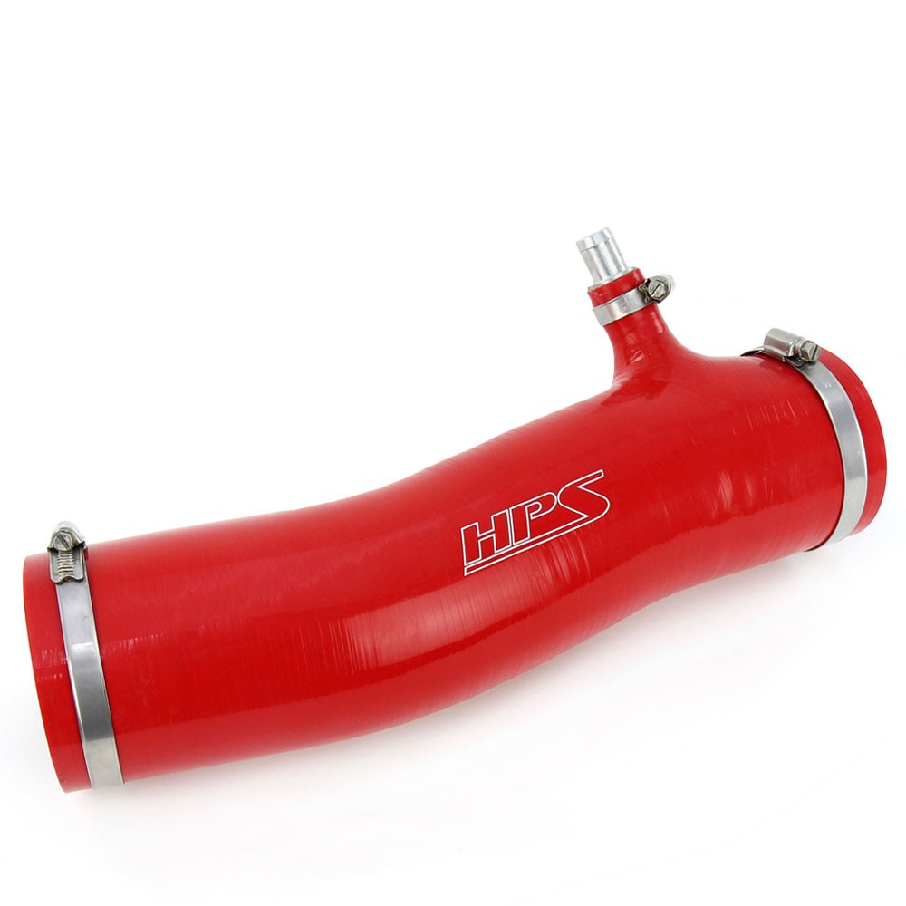 HPS Performance 57-2126-RED Silicone Post MAF Air Intake Hose Kit For 16-23 Tacoma 3.5L V6 TRD Airbox