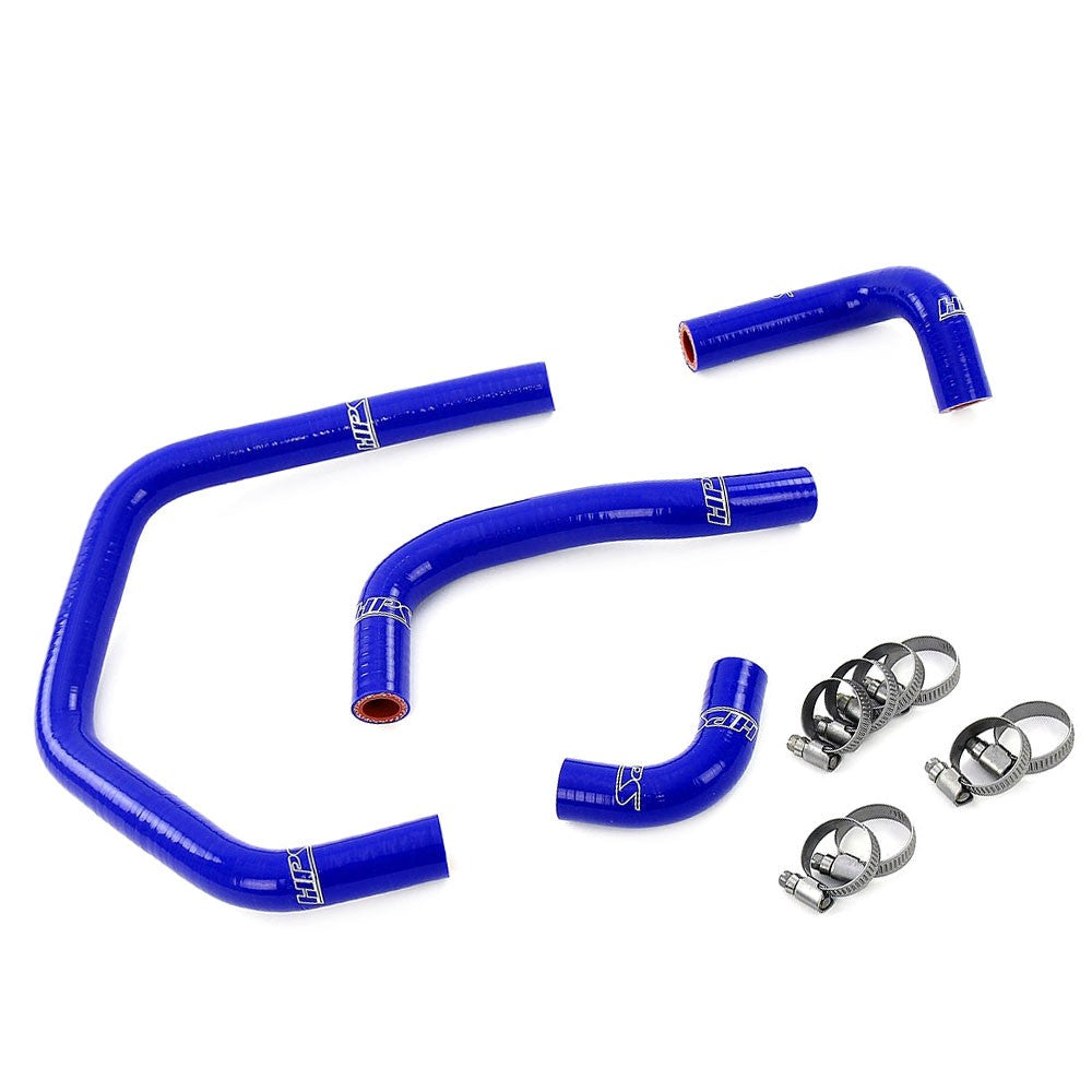 HPS Performance 57-2145-BLUE Silicone Heater Coolant Hose Kit For 93-02 Toyota Supra RHD 3.0L Non Turbo 2JZ-GE