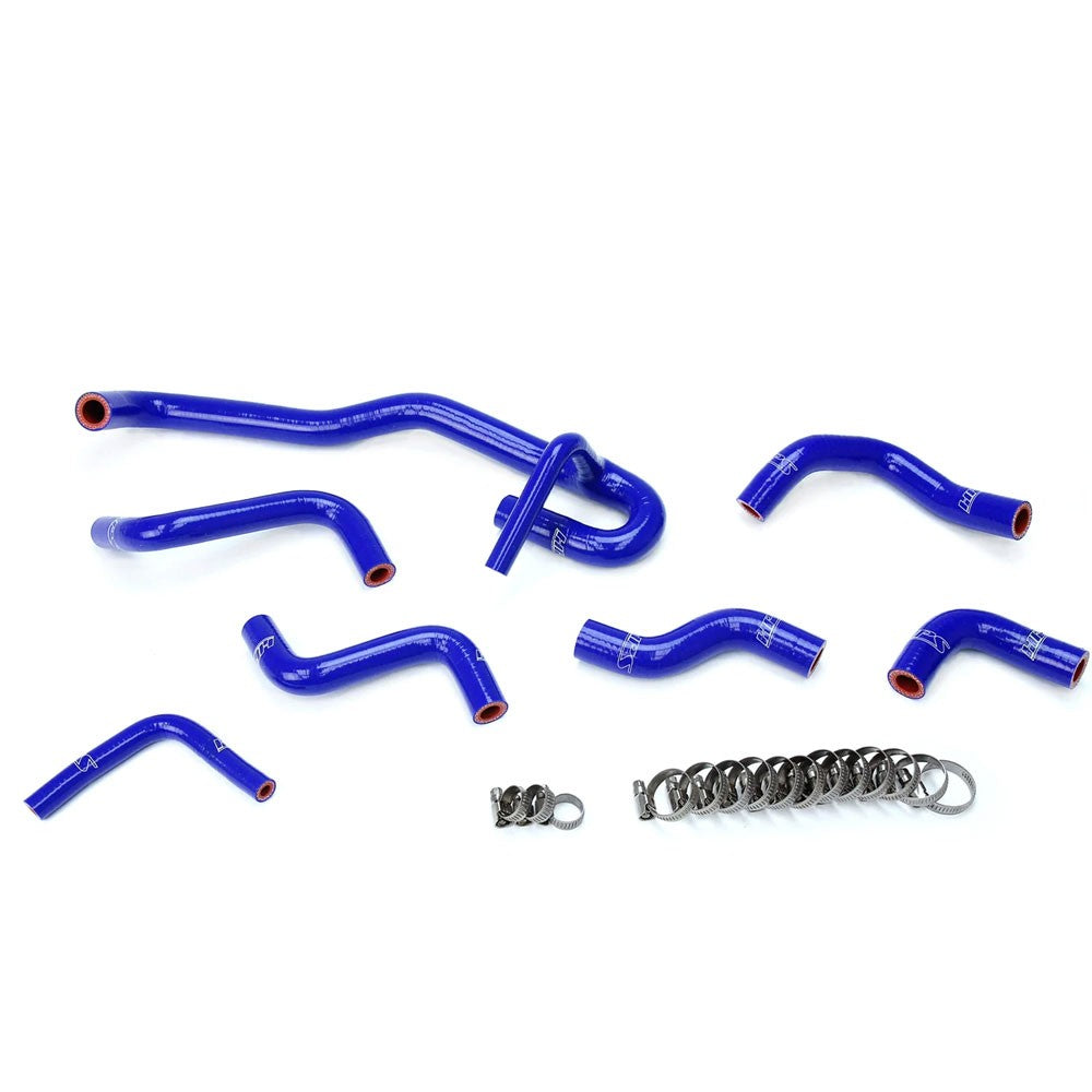 HPS Performance 57-2190-BLUE Silicone Heater Coolant Hose Kit For 90-91 Toyota 4Runner 3.0L V6 LHD