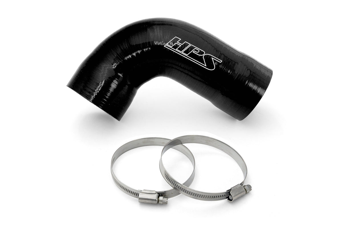 57-2207-BLK HPS Black Post MAF Air Intake Hose For 25+ 4Runner/24+ Land Cruiser/Tacoma 2.4T