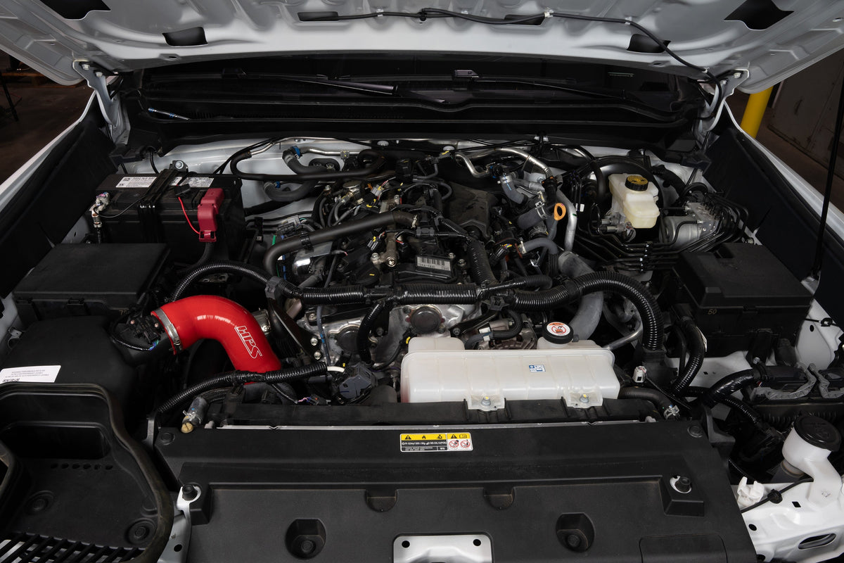 57-2207-RED HPS Red Post MAF Air Intake Hose For 25+ 4Runner/24+ Land Cruiser/Tacoma 2.4T