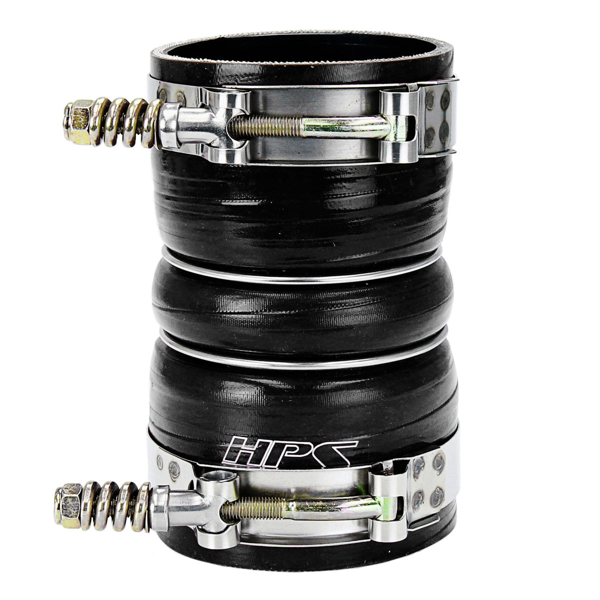 HPS Performance 57-2226-BLK Silicone Turbo Intercooler Boot Hose Clamp Kit Ford Super Duty Powerstroke Diesel 57-2226
