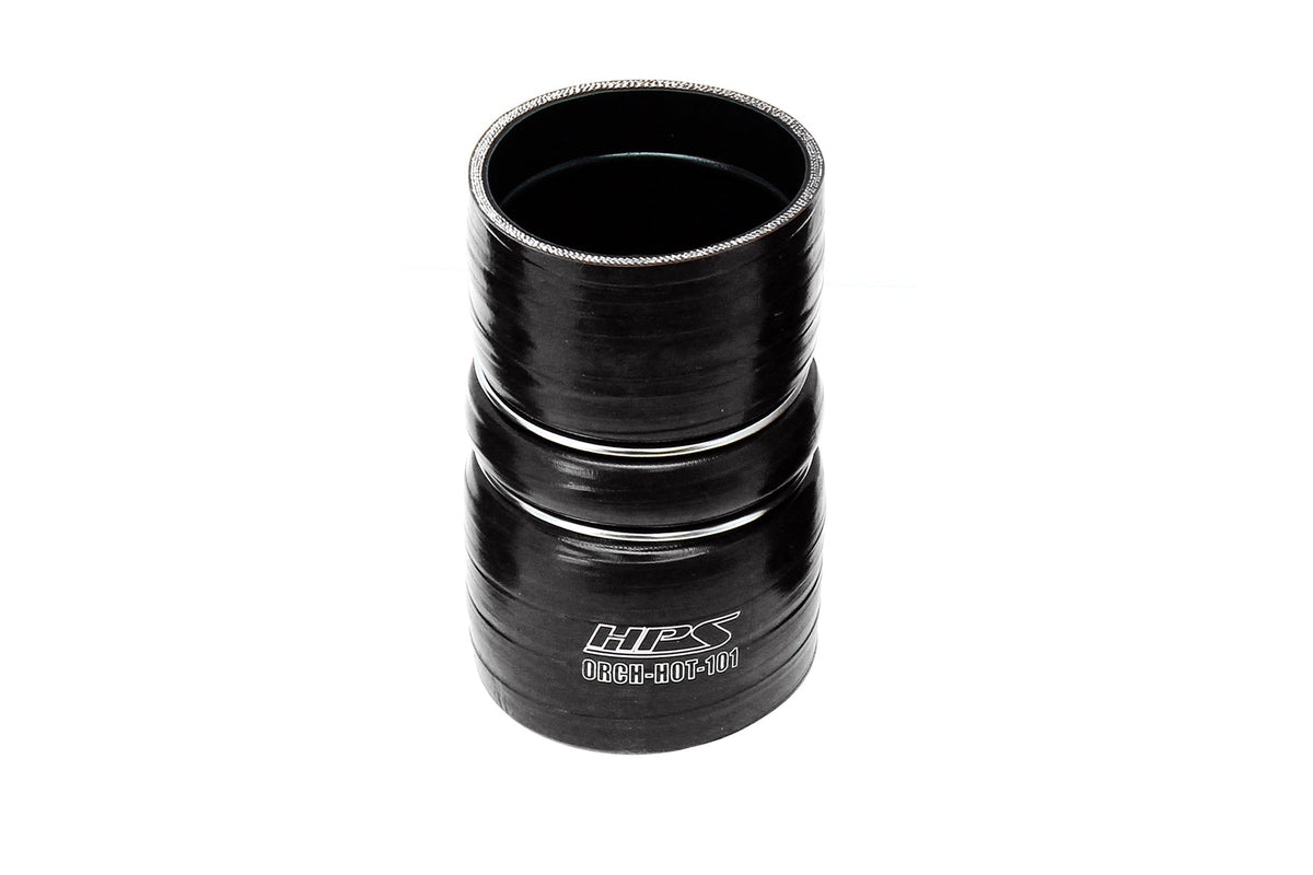 HPS Performance 57-2226-BLK Silicone Turbo Intercooler Boot Hose Clamp Kit Ford Super Duty Powerstroke Diesel 57-2226