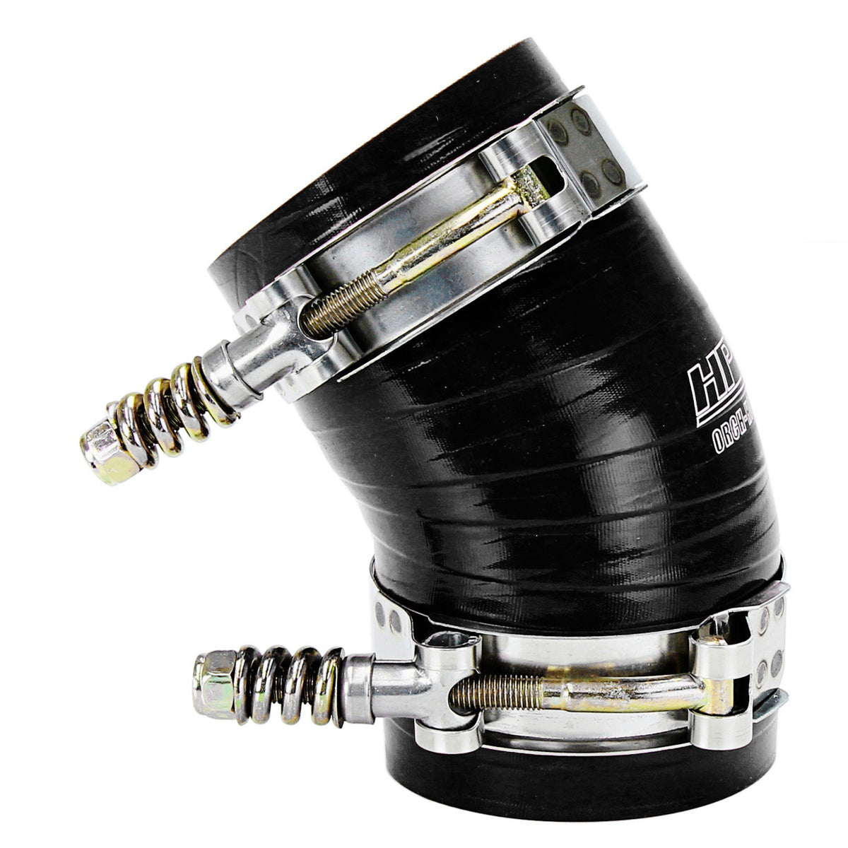 57-2227-BLK HPS Black Intercooler Boot Hose+Clamp For 03-07 SuperDuty 6.0 Diesel 57-2227-BLK