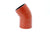 57-2227 HPS Orange Intercooler Boot Hose+Clamp For 03-07 Super Duty 6.0L Diesel 57-2227