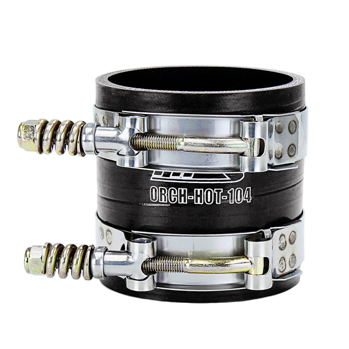 HPS Performance 57-2229-BLK Silicone Intercooler Boot Hose Clamp Ford F250 F350 7.3L Powerstroke Diesel 57-2229