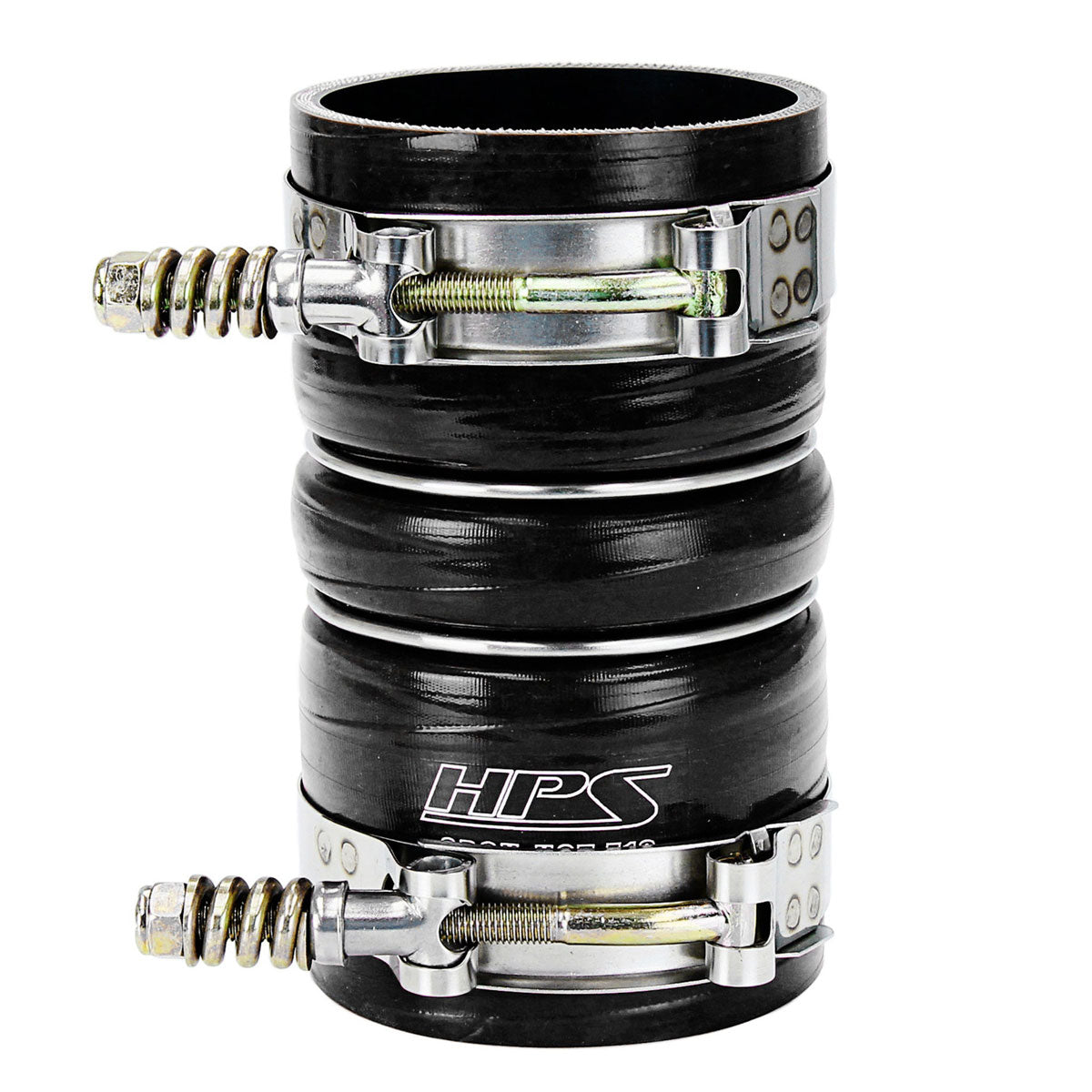 57-2239-BLK HPS Black Intercooler Boot Hose+Clamp For 03-07 SuperDuty 6.0 Diesel 57-2239-BLK