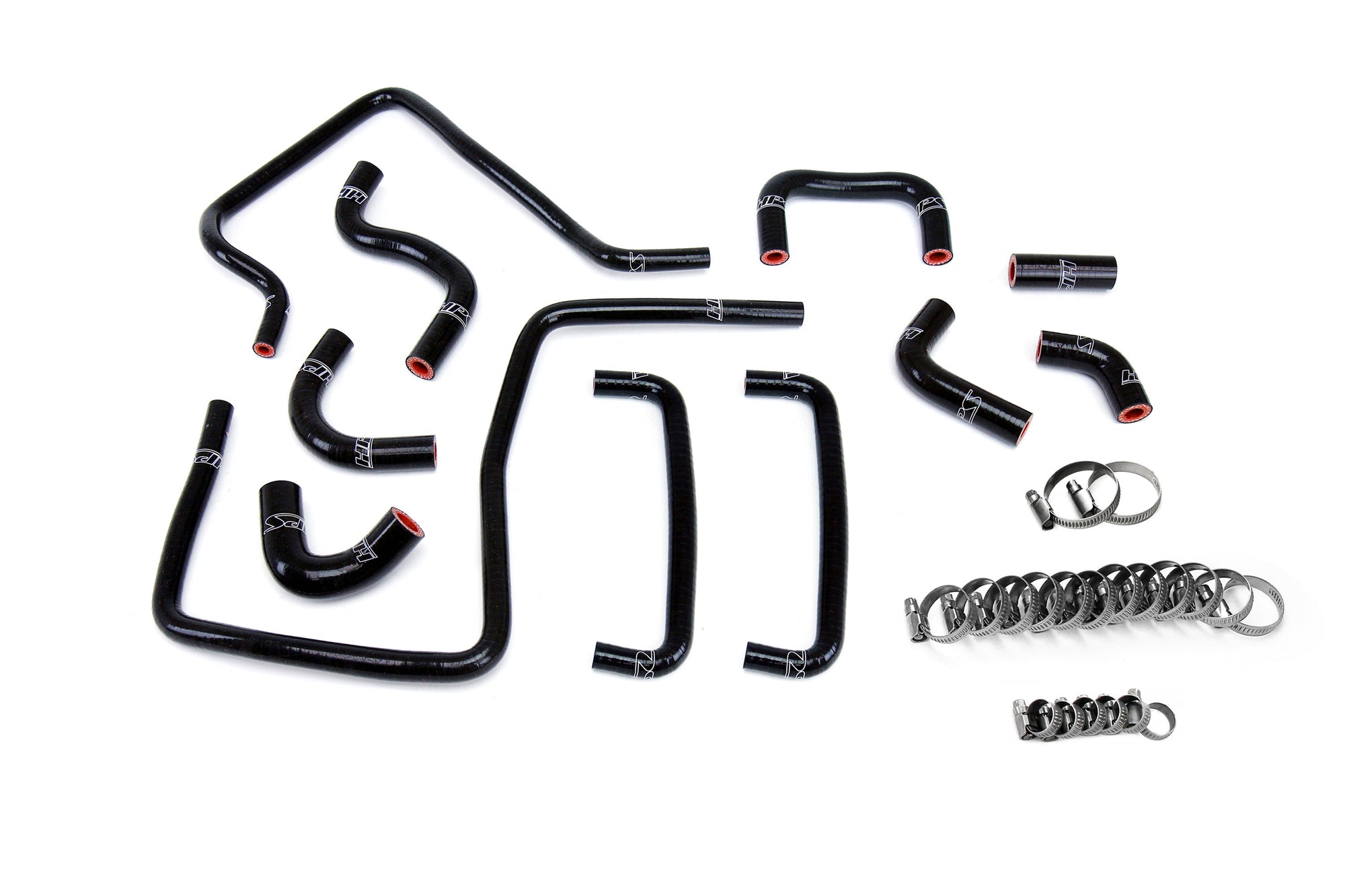 57-2266-BLK HPS Black Silicone Ancillary Hose Kit For 06-07 Impreza WRX / WRX STI 2.5L Turbo