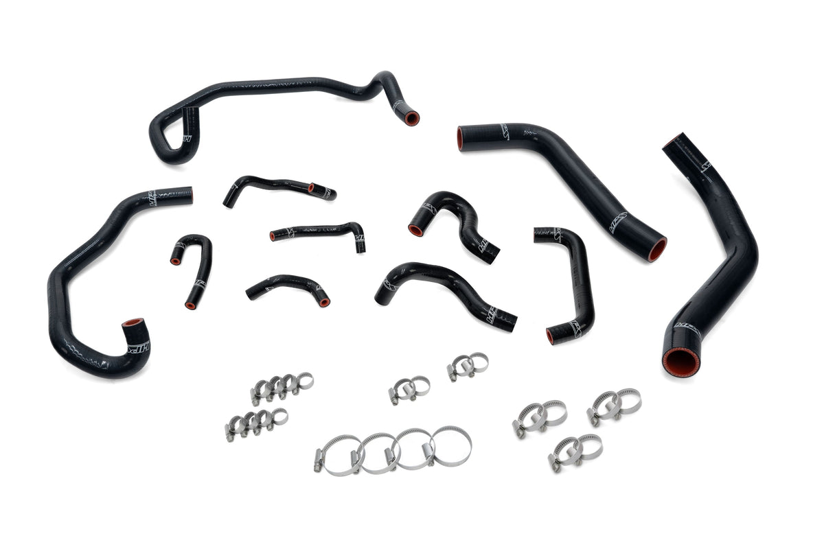 57-2280-BLK HPS Black Silicone Radiator+Heater+Ancillary Hose Kit For 05-15 Tacoma 4.0L V6