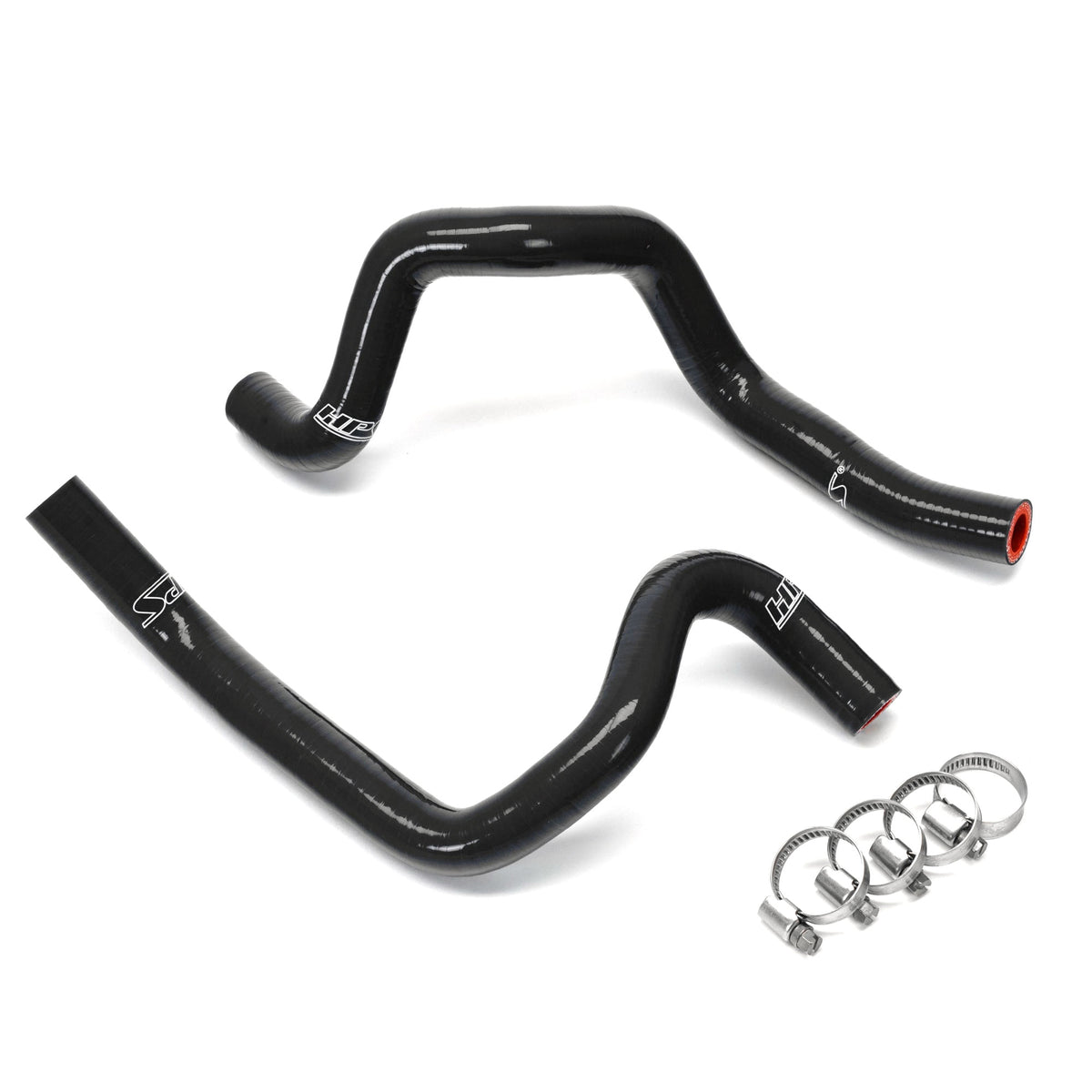 57-2301-BLK HPS Black Silicone Heater Coolant Hose Kit For 04 Impreza WRX STI 2.5L Turbo
