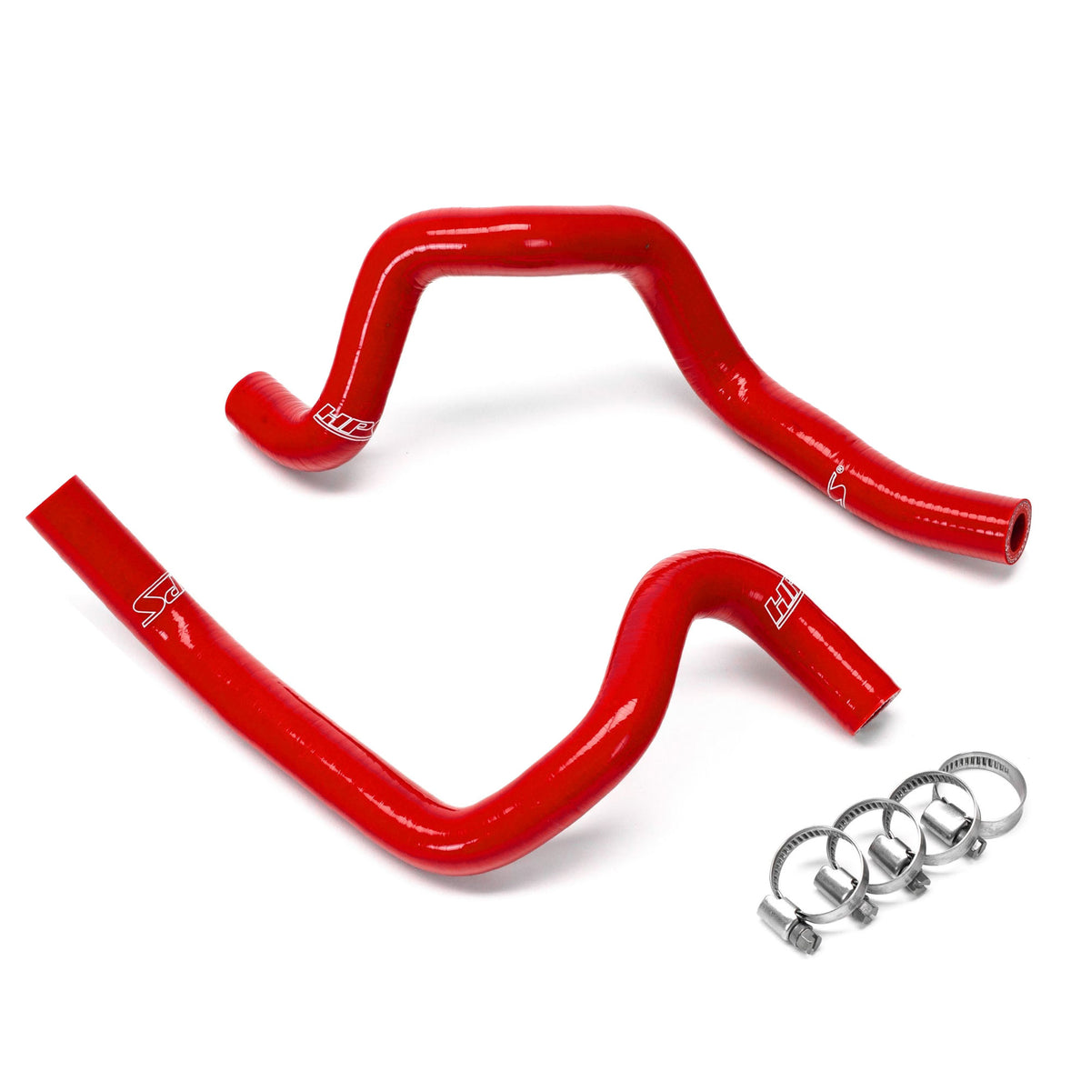 57-2301-RED HPS Red Silicone Heater Coolant Hose Kit For 04 Impreza WRX STI 2.5L Turbo