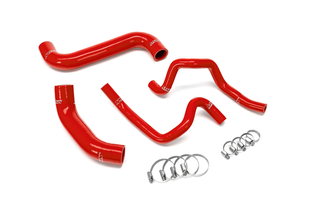 57-2302-RED HPS Red Silicone Radiator Heater Coolant Hose Kit For 04 Impreza WRX STI 2.5T