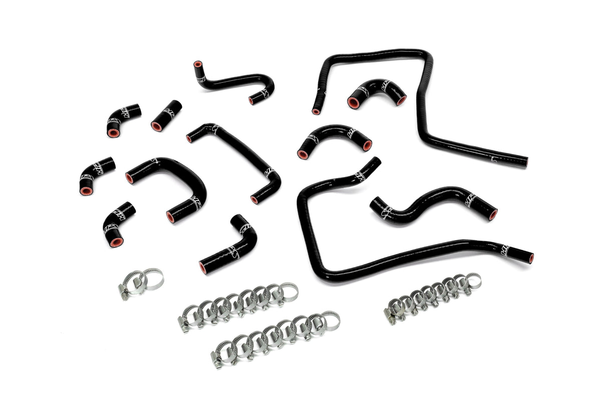 57-2303-BLK HPS Black Silicone Ancillary Coolant Hose Kit For 04 Impreza WRX STI 2.5L Turbo