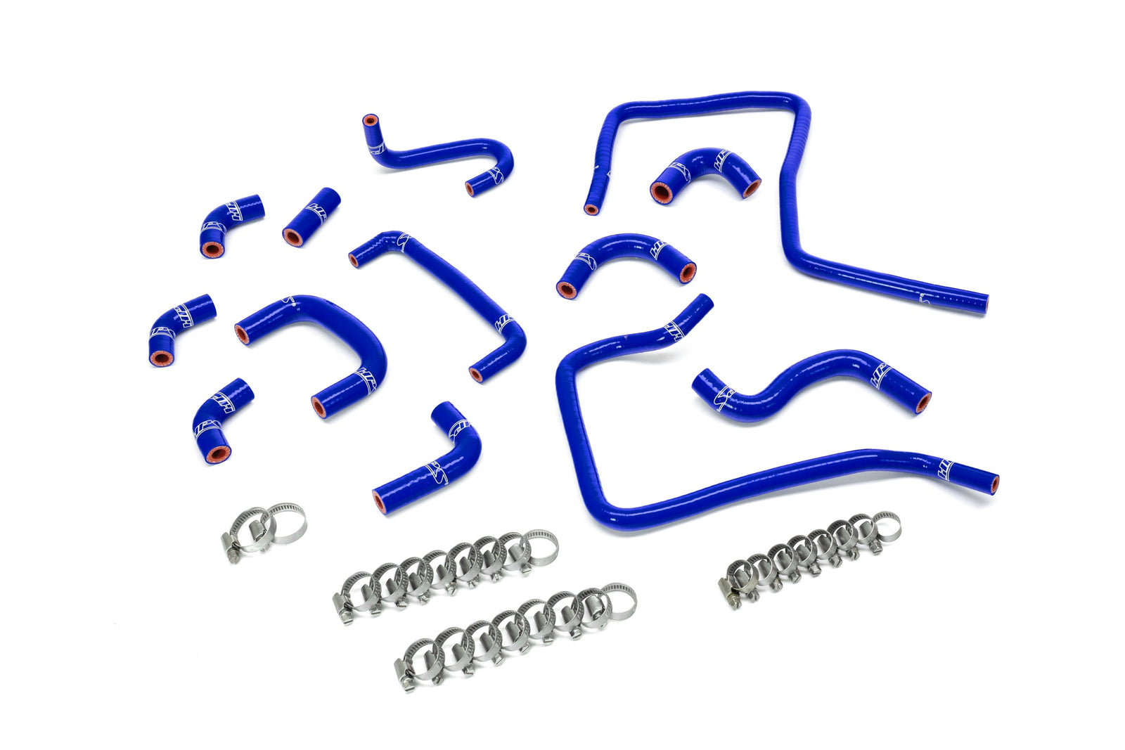 57-2303-BLUE HPS Blue Silicone Ancillary Coolant Hose Kit For 04 Impreza WRX STI 2.5L Turbo