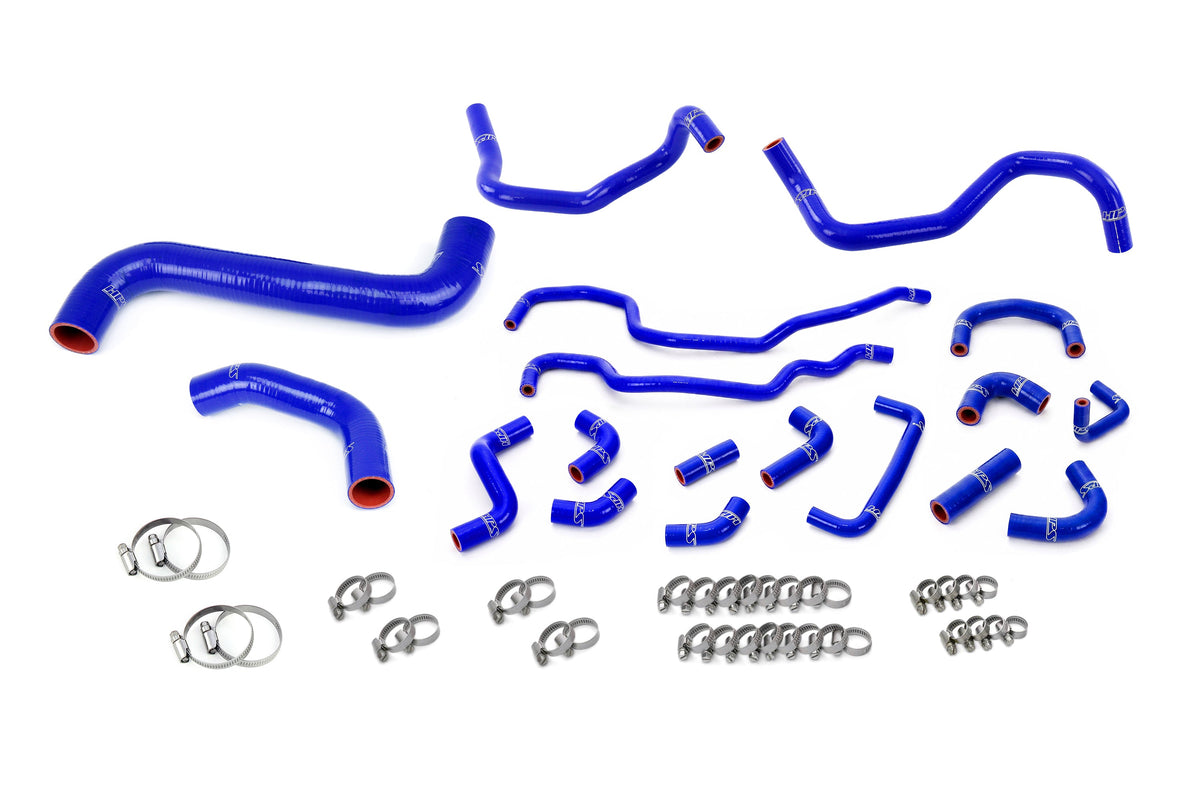 HPS 3-Ply Silicone Radiator, Heater and Ancillary Coolant Hose Kit For 08-14 Subaru Impreza WRX STI Trim ONLY