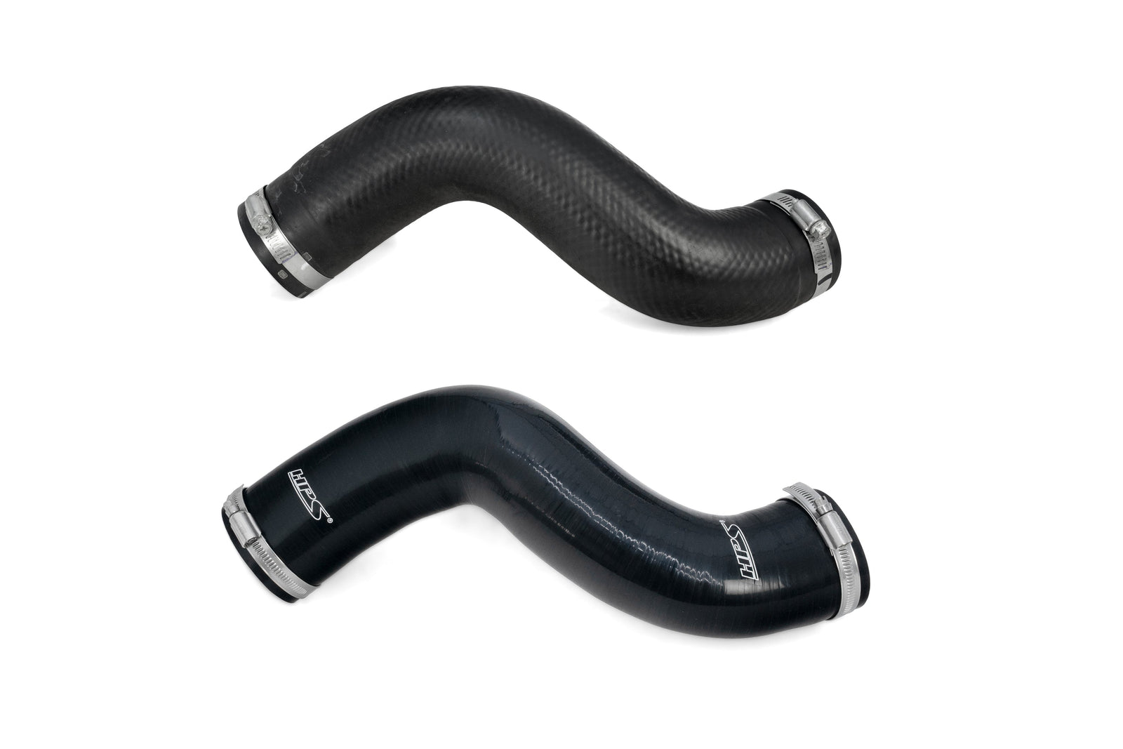 57-3005-BLK HPS Black 4Ply Silicone Hot Side Intercooler Hose Kit For 21-25 Acura TLX Type-S