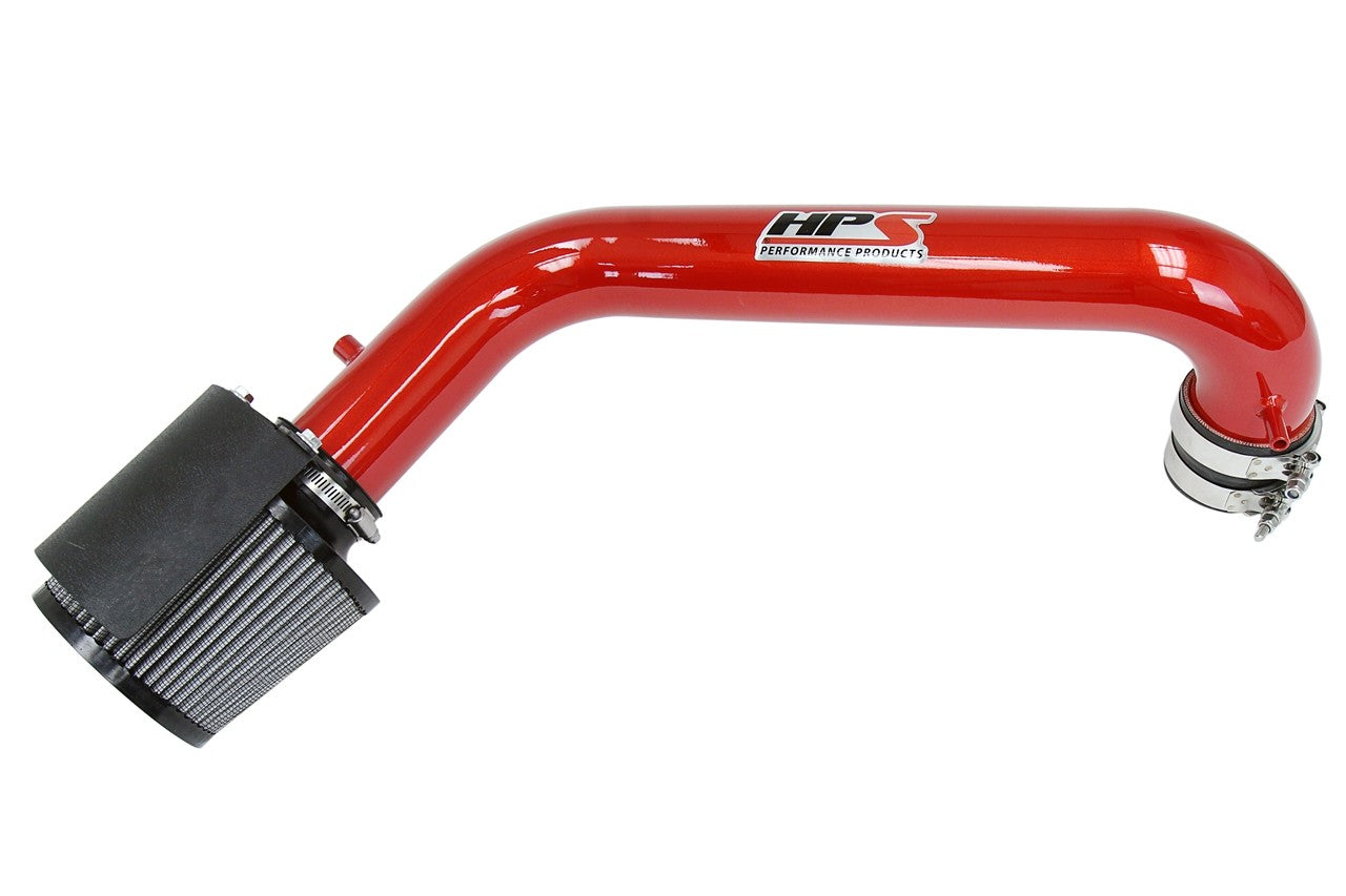 HPS Shortram Air Intake Heat Shield Kit for 96-00 Honda Civic CX DX LX SKU 827-408R, red product view