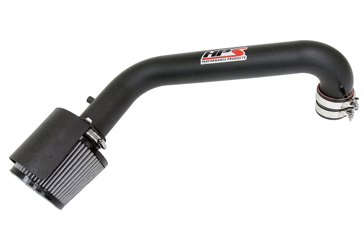 HPS Shortram Air Intake Heat Shield Kit for 96-00 Honda Civic CX DX LX SKU 827-408WB, wrinkle black product view