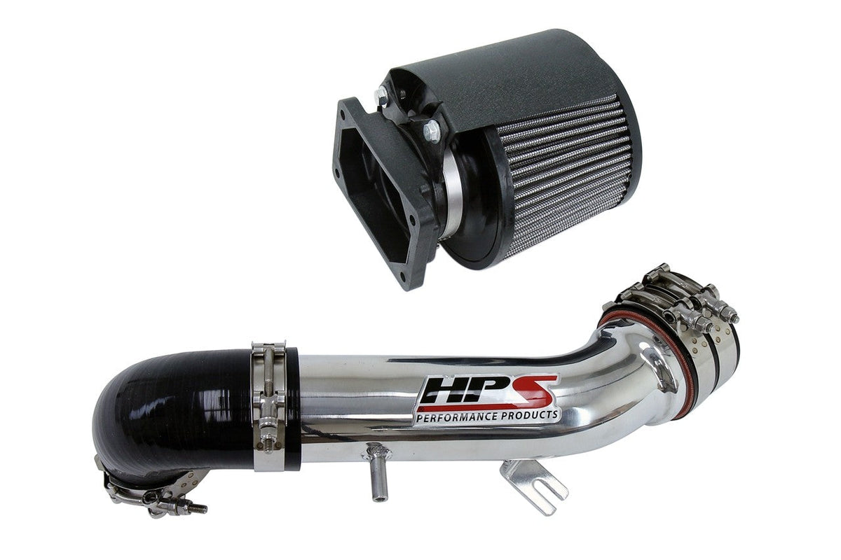HPS Shortram Air Intake Heat Shield Kit for 00-05 Eclipse 3.0L V6 / 99-03 Galant / 01-03 Stratus R/T / Sebring SKU 827-423P, polished product view