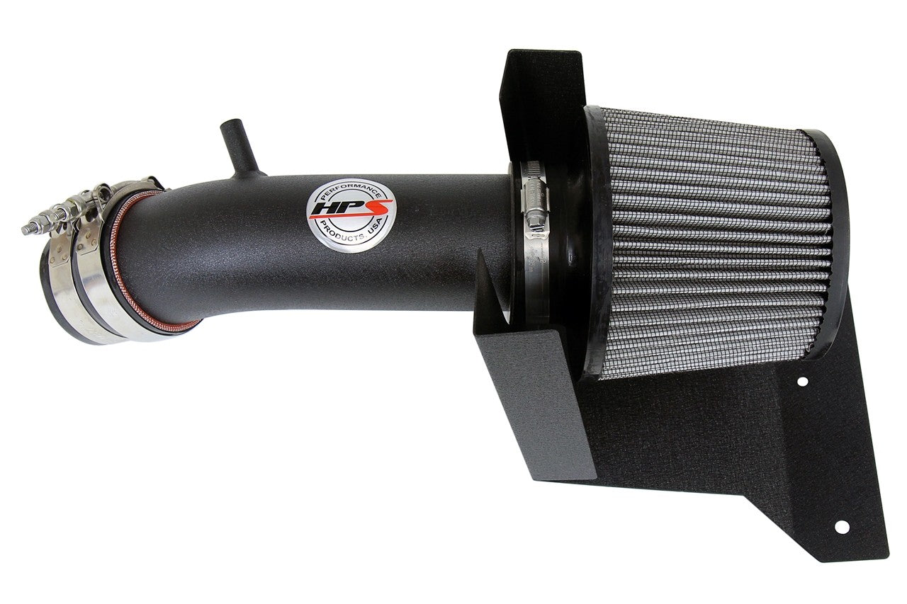 HPS Shortram Air Intake Heat Shield Kit for 11-16 Hyundai Elantra 1.8L SKU 827-538WB, wrinkle black product view