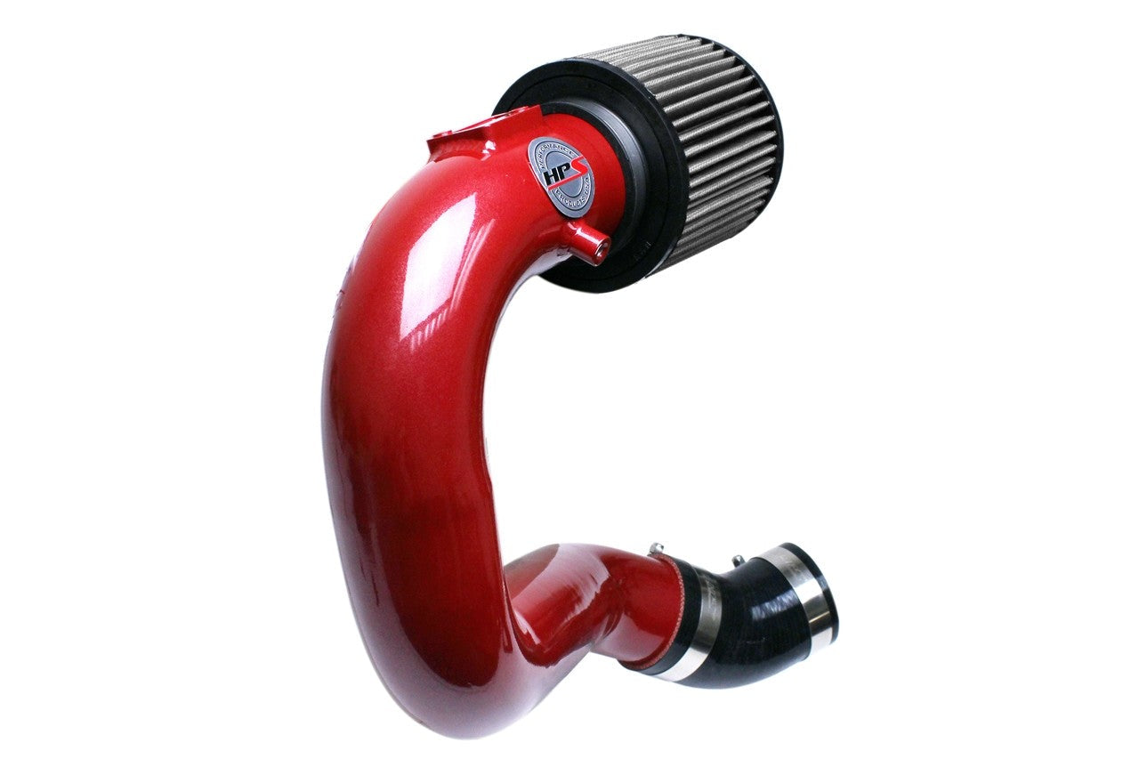 HPS Performance Red Shortram Air Intake for 2015-2017 Subaru WRX 2.0L Turbo 827-545R