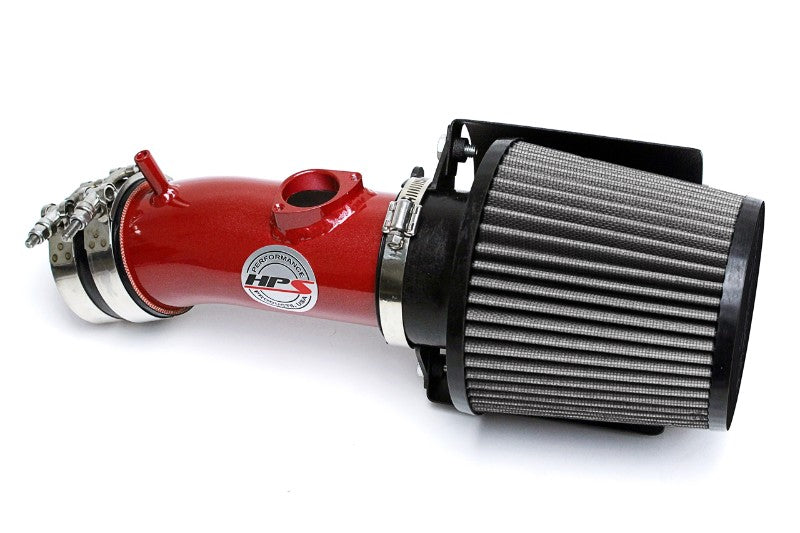 HPS Shortram Air Intake Heat Shield Kit for 14-17 Mazda Mazda6 2.5L SKU 827-547R, red product view