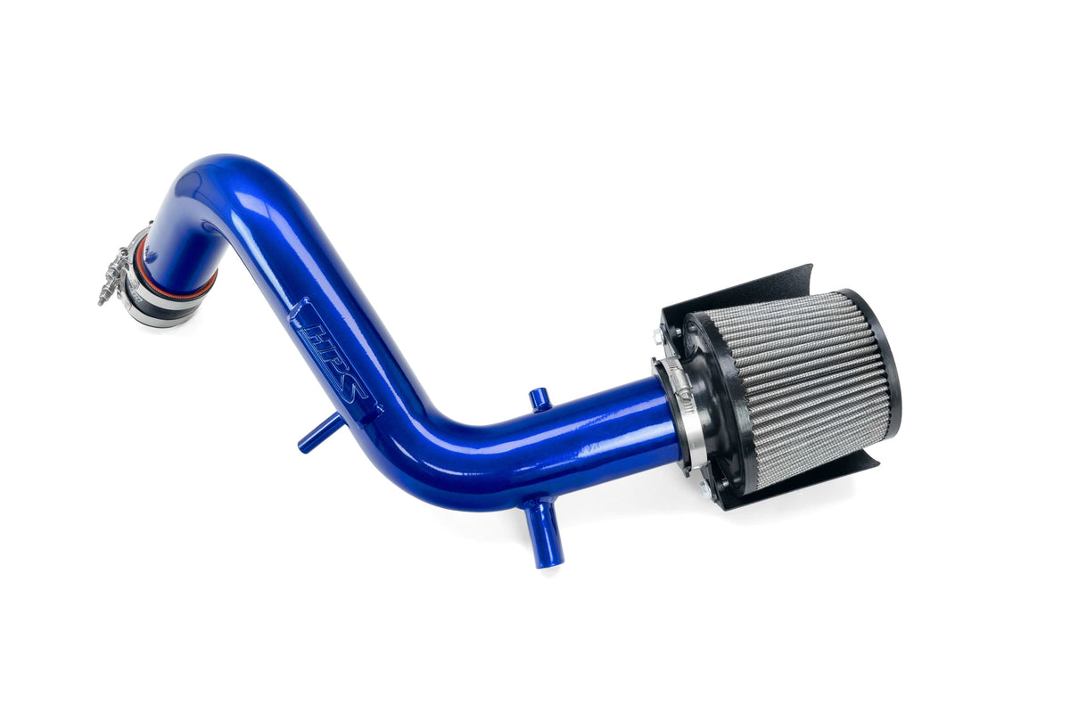 HPS Blue Shortram Air Intake Kit with Filter For 13-17 Hyundai Veloster 1.6L Turbo Air Intake Systems 827-605BL
