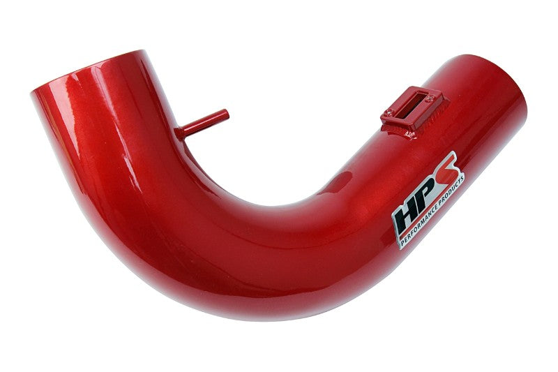 HPS Shortram Air Intake Heat Shield Kit for 10-15 Chevy Camaro SS 6.2L V8 SKU 827-607R, red product view