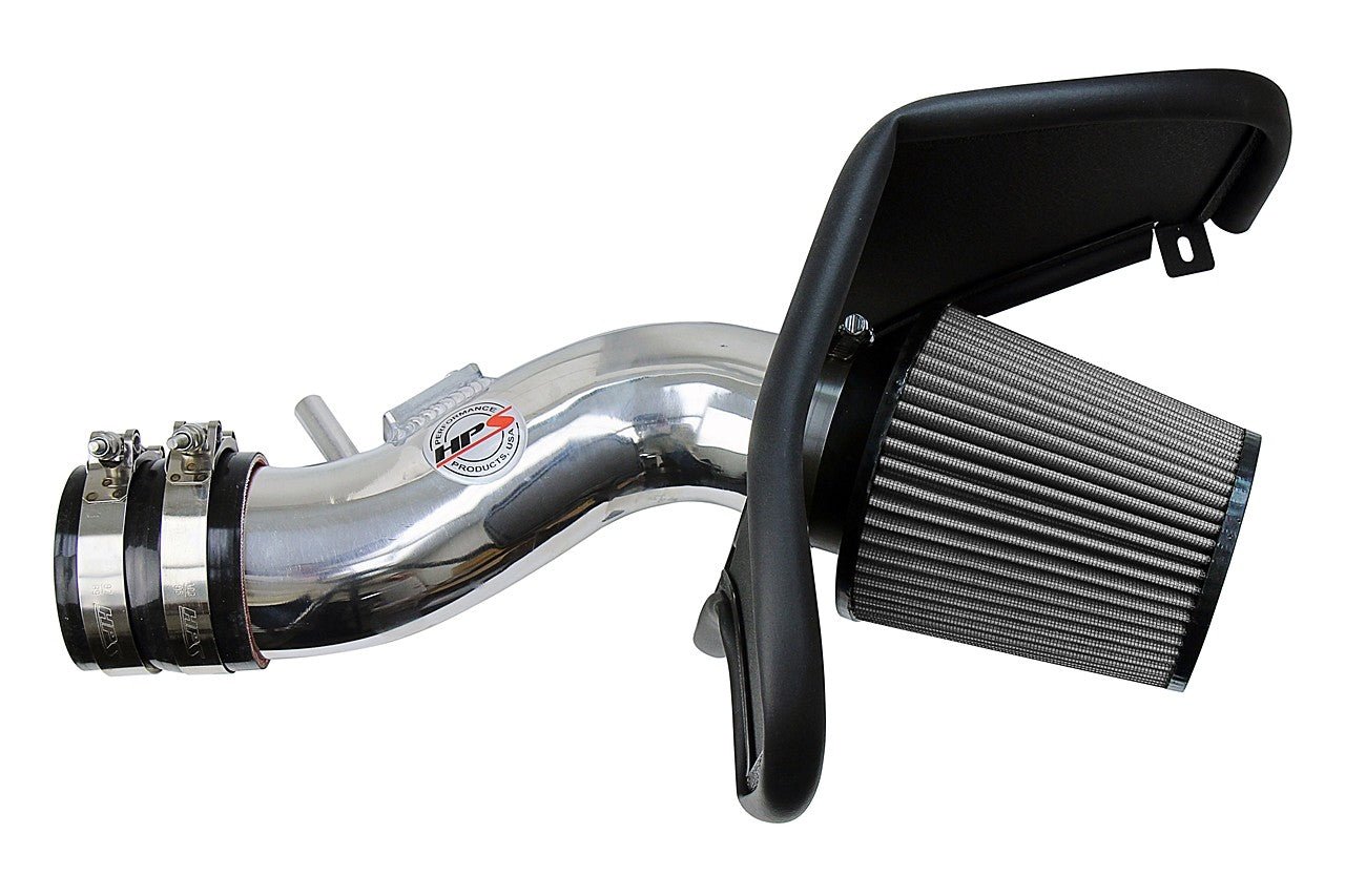 HPS Shortram Air Intake Heat Shield Kit for 19-25 Passport / 16-22 Pilot / 17-26 Ridgeline 3.5L V6 SKU 827-621P, polished product view