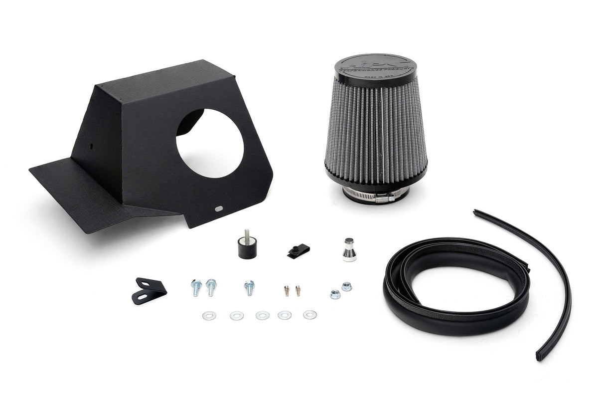 HPS Black Shortram Air Intake Heat Shield Kit For 12-20 BMW M135 M235 M2 3 & 4 Series N55 3.0 Turbo