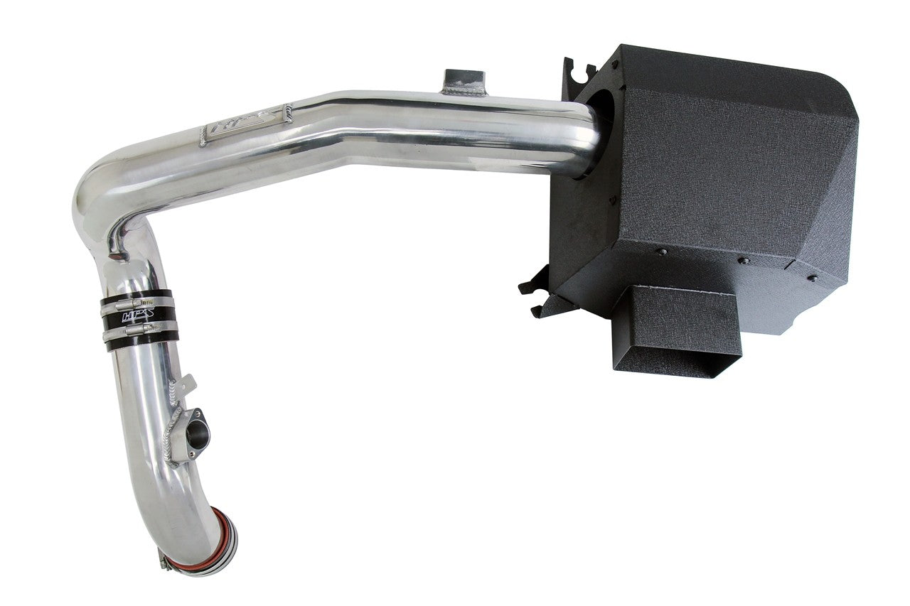HPS Shortram Air Intake Heat Shield Kit for 11-13 BMW 335i 3.0L Turbo N55 SKU 827-628P, polished product view