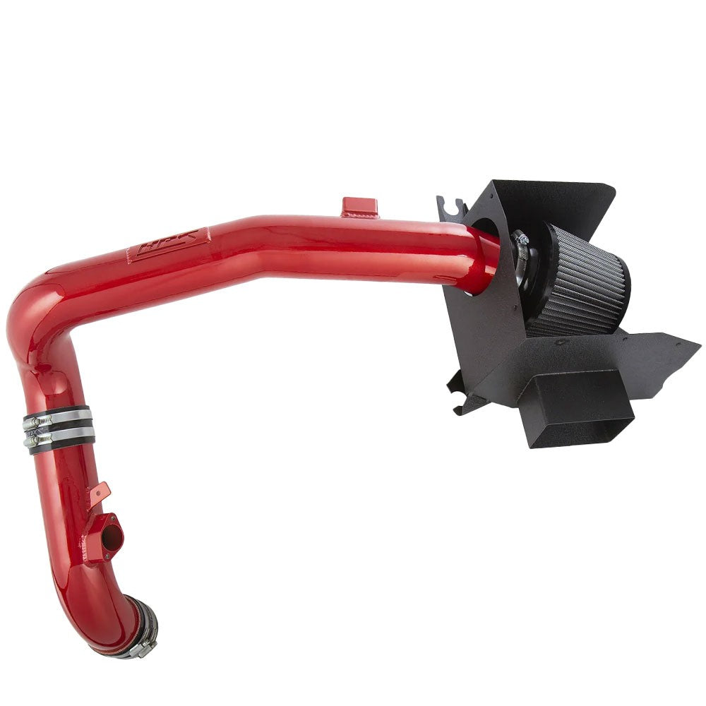 HPS Shortram Air Intake Heat Shield Kit for 11-13 BMW 335i 3.0L Turbo N55 SKU 827-628R, red product view