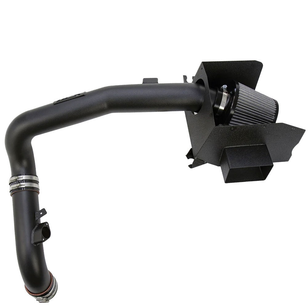 HPS Shortram Air Intake Heat Shield Kit for 11-13 BMW 335i 3.0L Turbo N55 SKU 827-628WB, wrinkle black product view