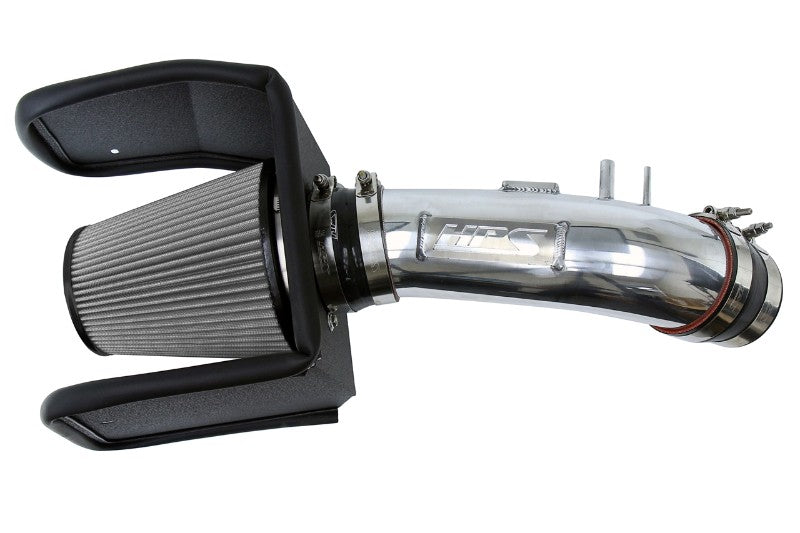 HPS Shortram Air Intake Heat Shield Kit 08-18 Toyota Land Cruiser / Lexus LX570 5.7L V8 SKU 827-635P, polished product view