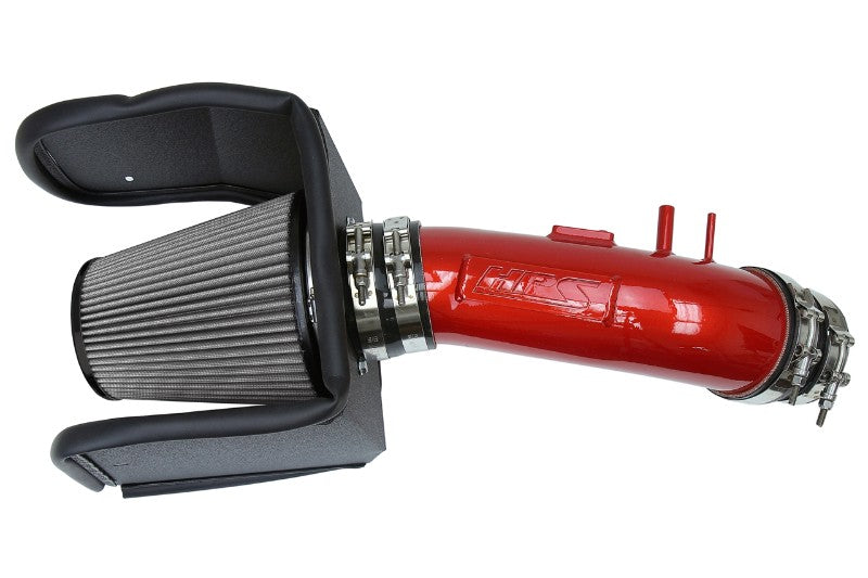 HPS Shortram Air Intake Heat Shield Kit 08-18 Toyota Land Cruiser / Lexus LX570 5.7L V8 SKU 827-635R, red product view