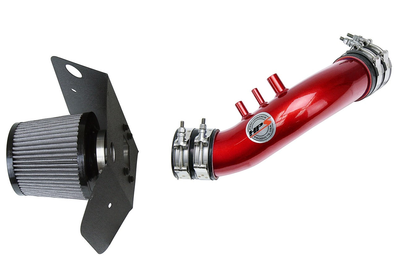 HPS Shortram Air Intake Heat Shield Kit 89-95 Toyota 4Runner / Pickup 3.0L V6 SKU 827-636R, red product view
